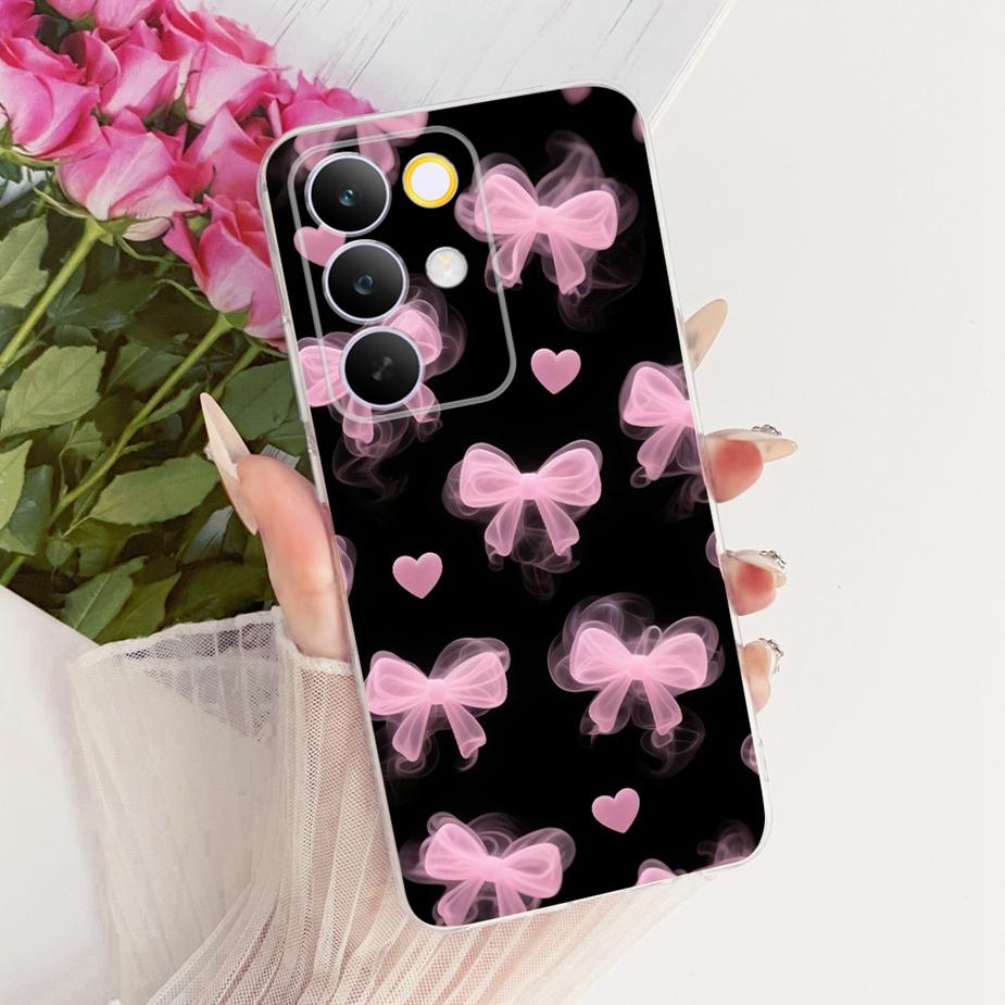 Чехол для Realme C85 Pro Стильные Цветы Бабочка Рисованная Крышка Мягкий Тонкий Чехол для Телефона Для Realme C85 C 85 RealmeC85 Pro 5G Fundas