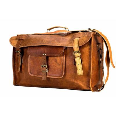 Мужская спортивная сумка огромной вместимости из натуральной кожи, дорожная сумка для переноски в тренажерном зале на ночь
