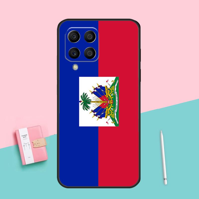 Haiti Haitian Flag For Samsung Galaxy M32 M52 M31 M16 M11 M21 M13 M33 M35 M53 M55 M15 M14 M34 M54 M12 M06 Case