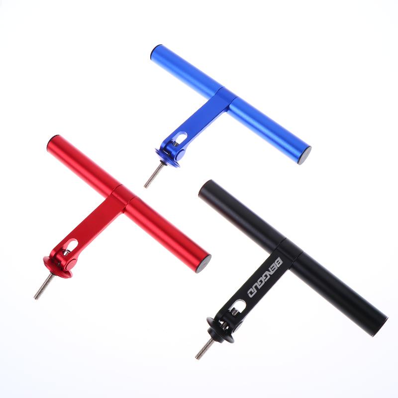 Adjustable Metal Handlebar Extension for Bicycle Perfect Mount for Camera and Light