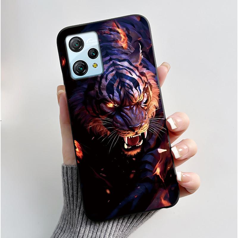 Для Blackview A53 Чехол Blackview A53 Pro Задняя крышка Роскошный Милый Любовь Кролик Забавный Черный ТПУ Мягкий Силикон Защитный Чехол для Телефона