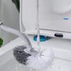 S-Shaped Soft Toilet Brush for Gap-Free Cleaning