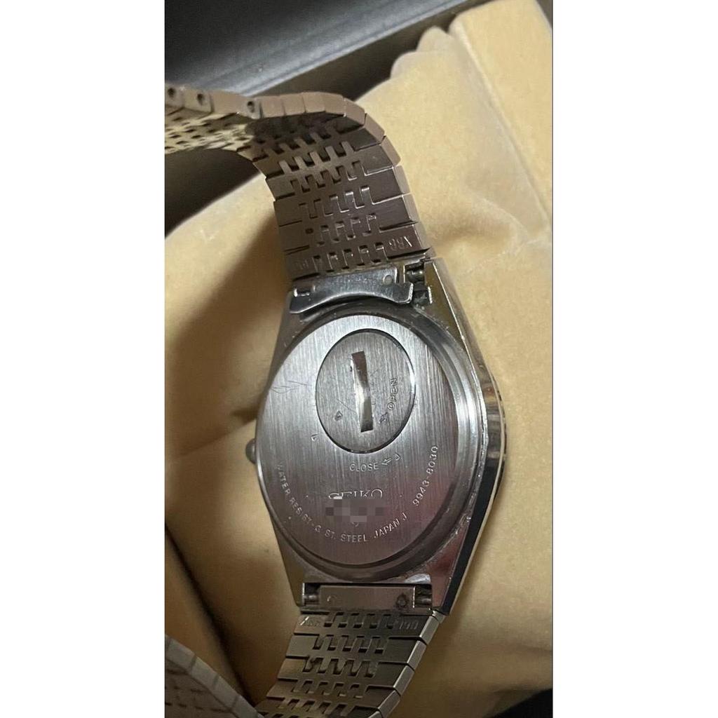 Used Rare SEIKO GRAND QUARTZ 9943-8030 Working with Box, Manual, and Links - Grand Quartz - Beautiful Condition
