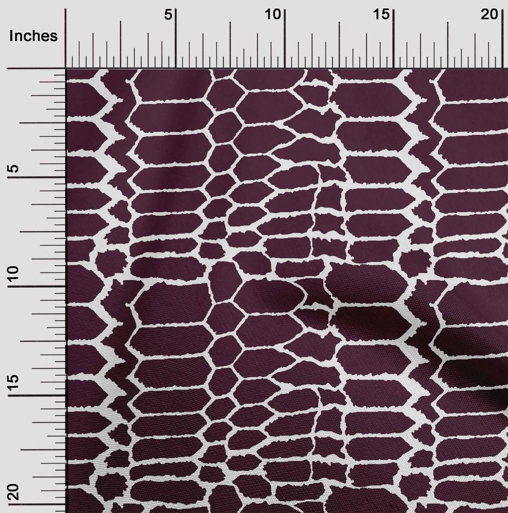 oneOone Ткань Cotton Flex Blush Pink Snake Animal Skin Craft Projects Decor Fabric Printed By The Yard 40 Inch