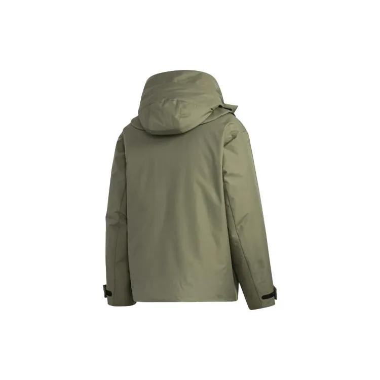 adidas Originals Мужская зеленая пуховая куртка (унисекс) Пуховики GT7285