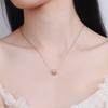 Одна стрела пронзает сердце, тонкое ожерелье на талии, ретро-дизайн нишевой цепочки на ключицу, корейская версия легких роскошных ювелирных изделий