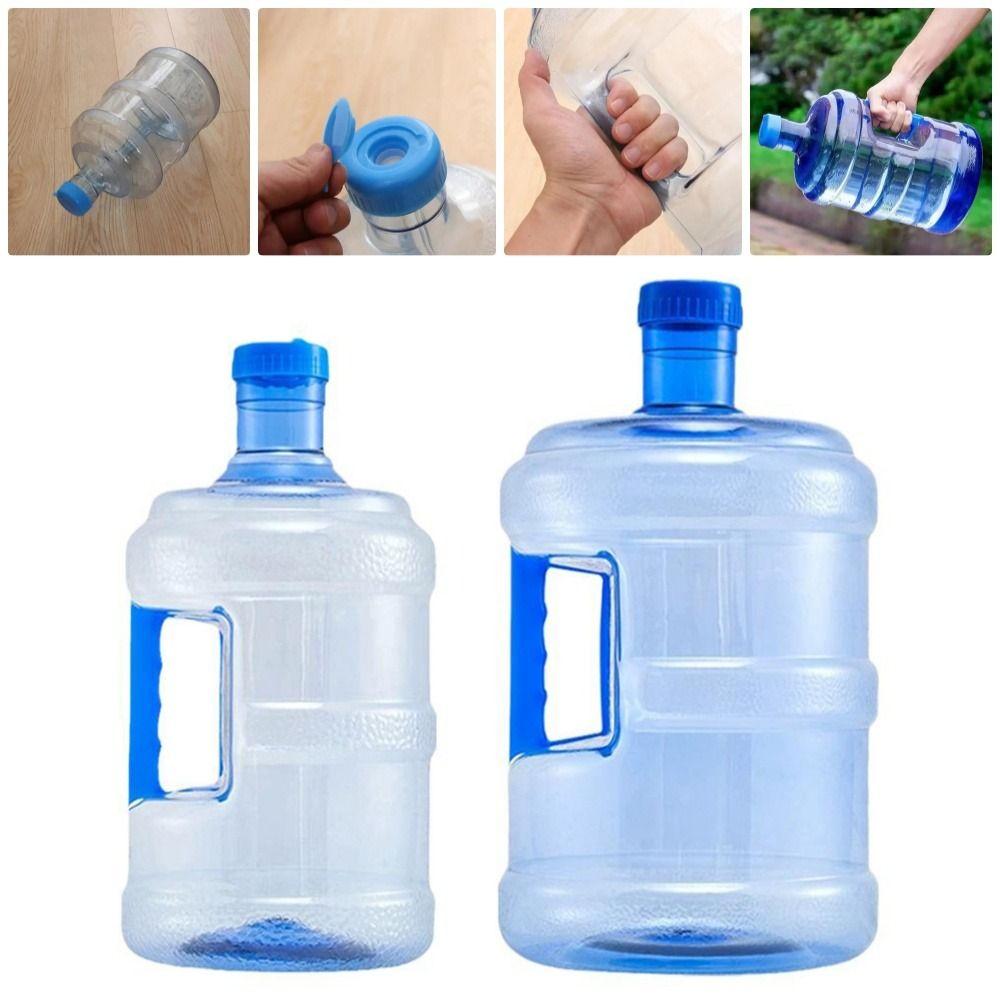 1Pcs Portable Pure Water Bottle Jug Food Grade Dispenser Barrel Durable Mineral Water Container