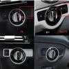Наклейки на кнопку регулировки фар автомобиля, подходят для Mercedes Benz A W176 B W246 C W204 E W212 E350 GLK X204 GL ML