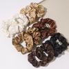 Satin Solid Color Scrunchies Elastic Hair Bands New Women Girls Hair Accessories Ponytail Holder Silk Hair Tie Scrunchies