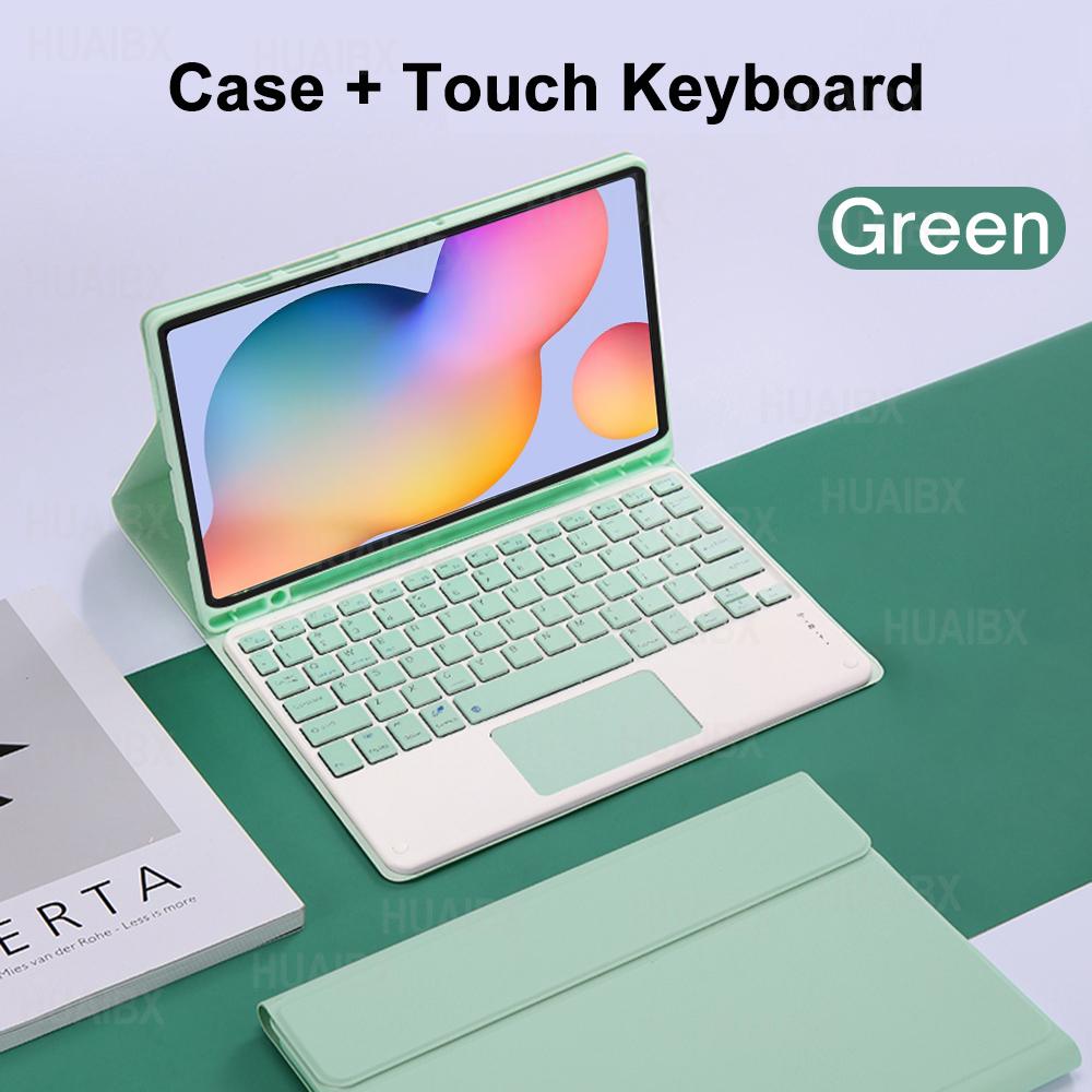 Чехол с клавиатурой для Galaxy Tab S6 Lite 10,4 дюйма, Съемная крышка-клавиатура для Samsung Tab S6 Lite SM-P610 P613 P615 P619