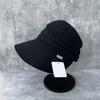 Spring and summer new big eaves sunscreen hat showing face ducktongue bucket hat women's summer literary travel visor