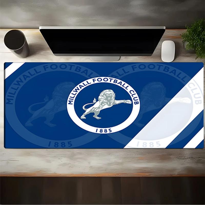Millwall Fc Crest Design Mouse pad, Gaming Mouse Pad, keyboard pad, Desk Decor for computer notebook Fan Gift Birthday Gift
