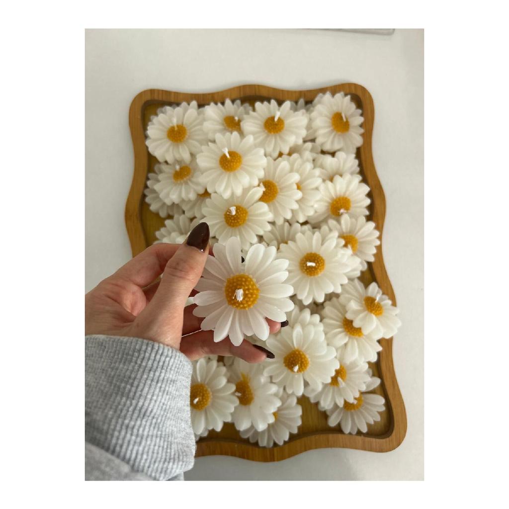 30 Daisy Candles, Wedding Candy, Birth, Circumcision, Wedding Engagement Promise, Henna, Birthday.