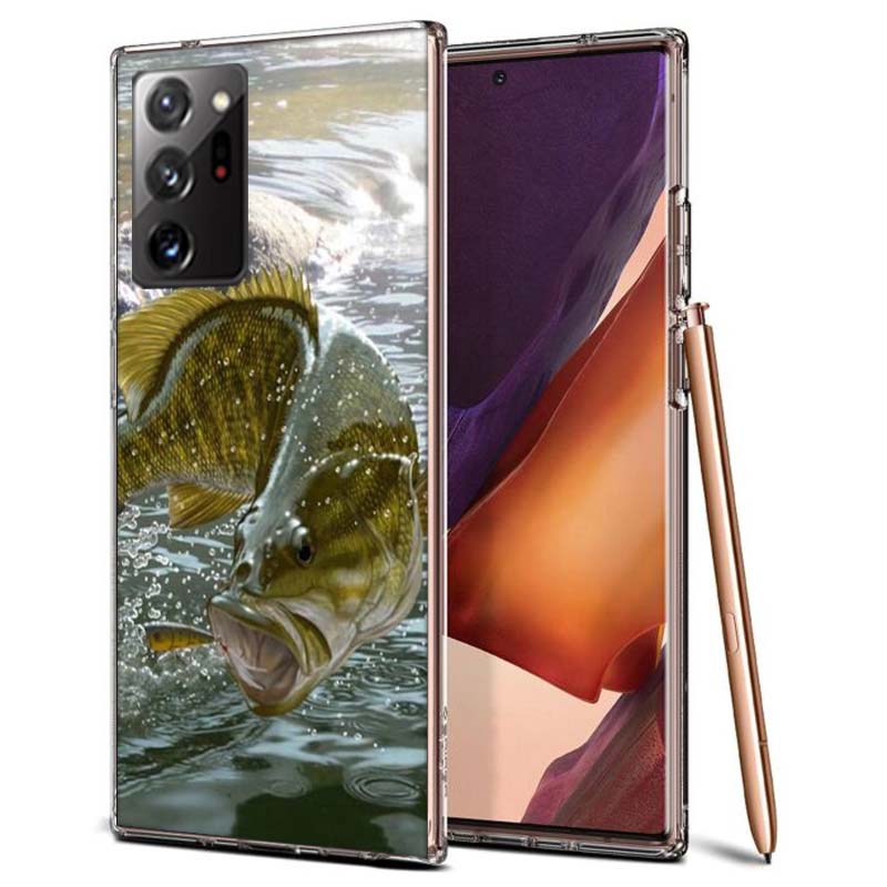 Рыболовные снасти Рыба Чехол для телефона Samsung A55 A35 A25 A15 A07 A05S A16 A17 A26 A36 A37 A56 A57 Galaxy Note 20 10 A50S A71 A51 A31