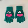 Ladies' Funny Gloves, Warm And Cute Cartoon Sausage Mouth, Leakage Finger, Split Finger, Fleece Gloves