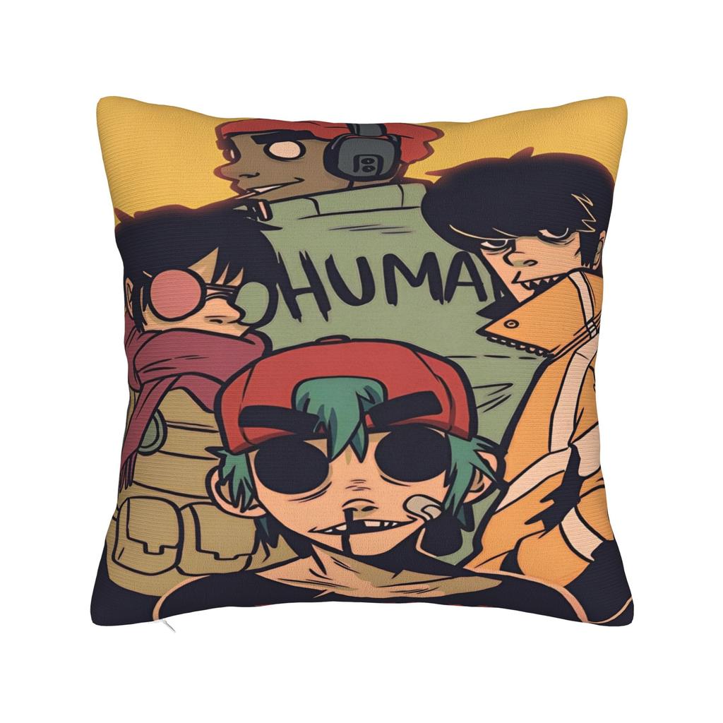 Gorillaz Наволочки Аксессуары Печать Чехол для Подушки Наволочки Декор Автомобиля Молния Разные Размеры