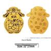 999 Pure Gold Princess Lucky Mobile Phone Sticker – Brings Prosperity and Happiness