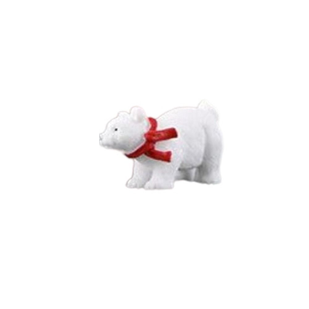 Craft Home Decoration Garden Decor Christmas Ornament DIY Accessories Polar Bear Figurines