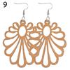 Craft Wood Earrings Bohemian Dangle Earrings Pendant Earring Making African