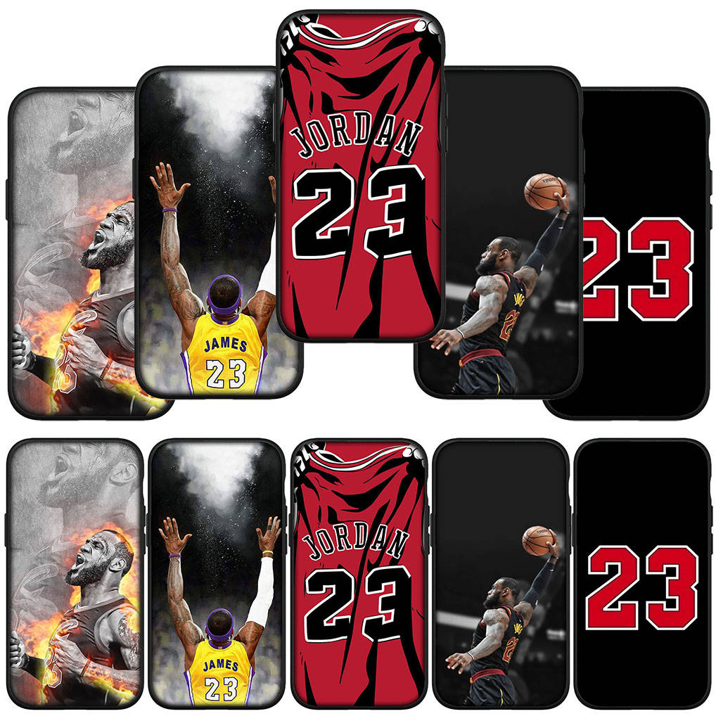 Для Samsung Galaxy S24 S23 iPhone 16 15 14 Xiaomi Redmi Note 13 12 11 10 8 Plus 9 Pro Max X XR чехол для телефона Basketball Star No23 No 23 OPPO Huawei Cover