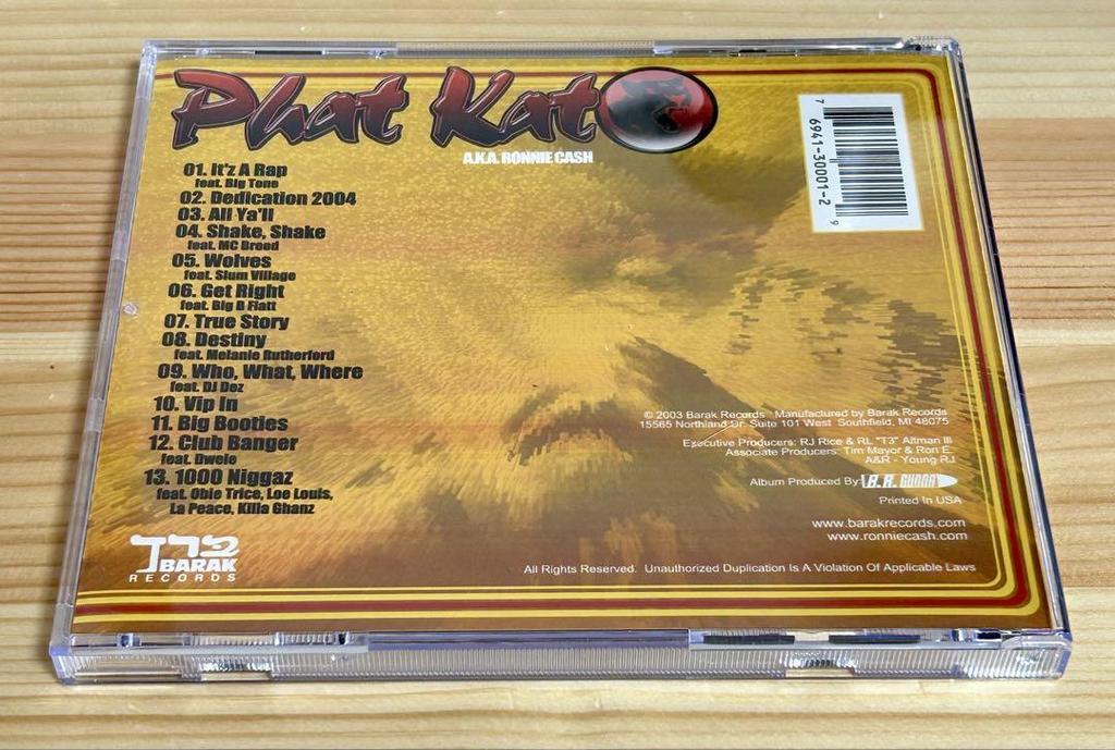 [USED] PHAT KAT JAY DEE J DILLA SLUM VILLAGE