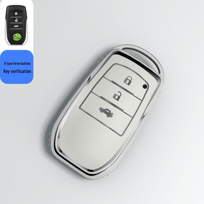 Чехлы для ключей для женщин: Подходит для Toyota Corolla, Camry, Levin, Avalon, Highlander, RAV4 и CHR.