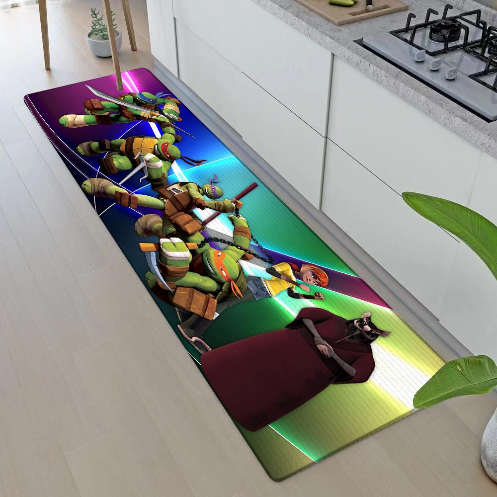 Entrance Front Door Doormat N-Ninja Turtless Non-slip Kitchen Rug Living Room Rugs Balcony Bathroom Foot Mat Floor Mats Carpet