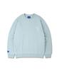 Dolphin Wave Apparel Свитшот с вышивкой дельфина по краю, начес, синий