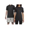 Nike X 1017 Alyx 9SM Yoga Series SS24 Свободный крой Сплошной цвет На открытом воздухе Повседневный спортивный пуловер с круглым вырезом Футболка с короткими рукавами Топы унисекс Черный DR5356-060