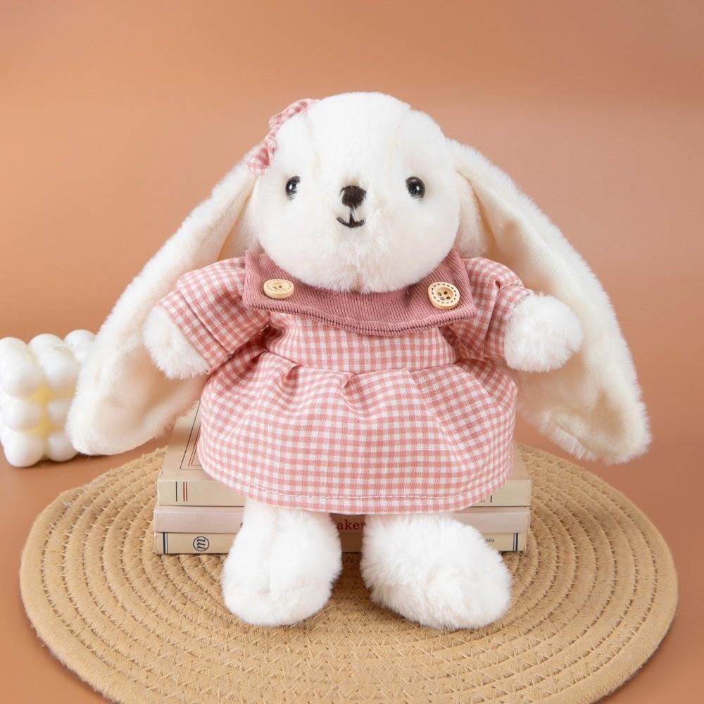 Clothed Bunny Bunny Plush Toy Super Soft Rabbit Plushie Stuffed Animal Rabbit Girls Gift