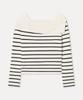 MIXXO Облегающий пуловер с открытыми плечами Re Kaf233T_Miwkag33Qt