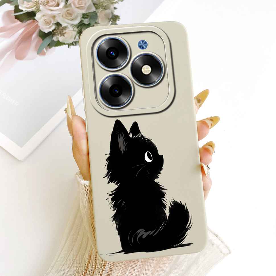 Для Itel S23 Plus 4G Чехол Простой Стиль Закат Мягкий Силиконовый Задний Чехол Для ITEL S23 Plus 4G Чехлы для Телефона Fundas