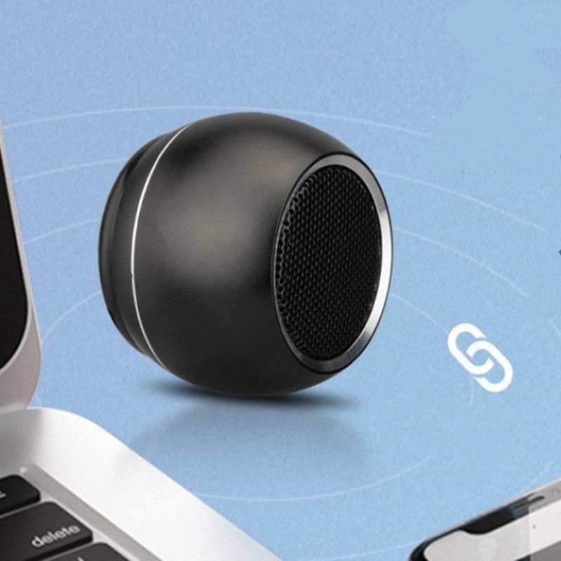 U3 TWS Interconnect Mini Portable Wireless Stereo Speaker Bluetooth Metal Heavy Subwoofer Outdoor Bass Small Speaker for Phone