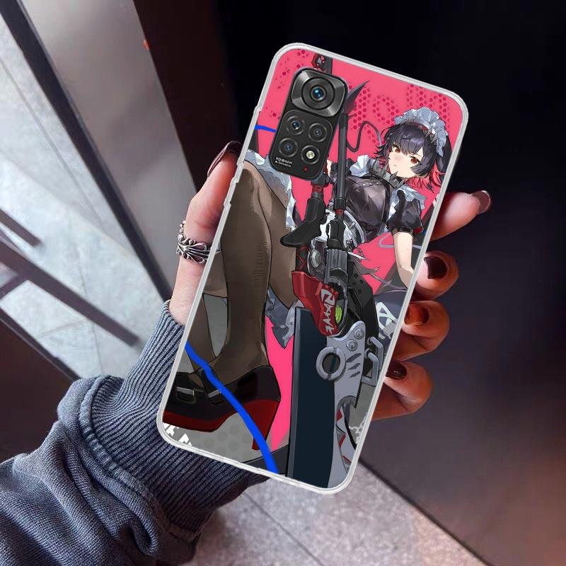 Zenless Zone Zero Ellen Joe Phone Case For Xiaomi Redmi Note 10 11 12 13 14 15 Pro Plus 11S 12S 14S 11T 11E 10S Soft TPU Back Co