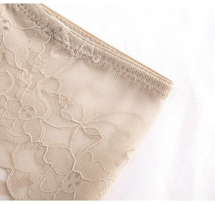 Sexy French Lace Panties: Breathable, Comfortable, Pure Cotton Crotch, Low-Waist Hip-Lifting Design