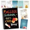 Книга подарочных карт для колледжа Книга подарочных карт на выпускной Блокнот-органайзер «Выживание в колледже» Школьный birthday Подарочный набор Наличный держатель