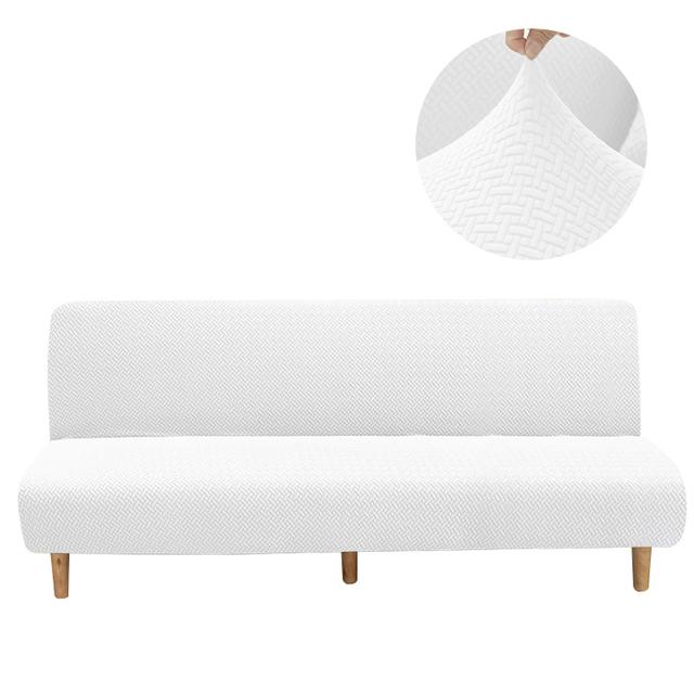 Чехол на диван-кровать из флиса, чехол для дивана без подлокотников для гостиной, эластичный складной диван, чехлы для дивана, чехлы для дома