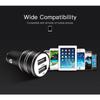 E-ACE 2.1A Dual USB Car Charger Universal Mobile Phone Car-Charger For IPhone 13 12 11 Huawei Samsung Xiaomi USB Charger In Car