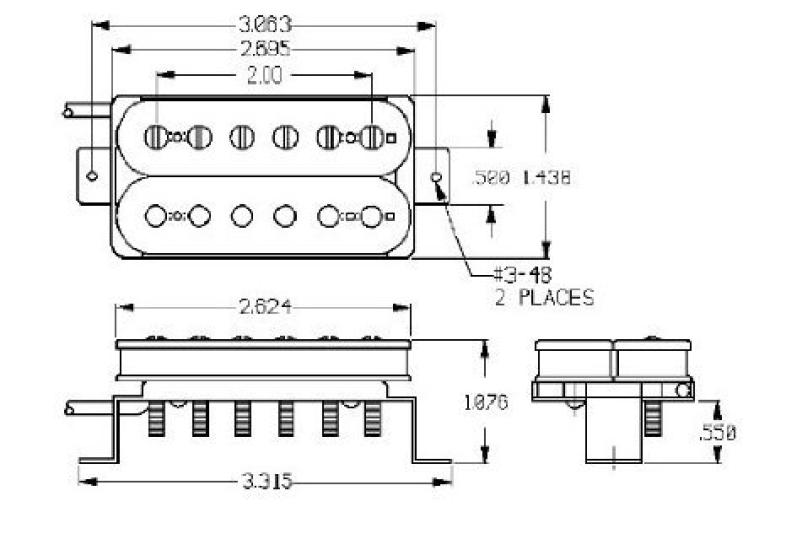 Гитара Seymour Duncan Seth Lover Humbucker с звукоснимателями и никелевым грифом [Код товара] SH-55n 4-контактный