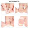 Silicone Ingrown Toenail Correction Tool Invisible Ingrown Toe Nail Treatment Elastic Straightening Clip Brace Pedicure Tool
