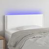 VidaXL LED Headboard Bedroom Furniture Single Bed Accessory Headboard Interior White 3121557