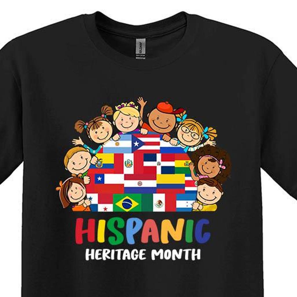 Hispanic Heritage Month Shirt: Celebrate Cultura, Proud Latina