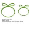 Elastic Silicone Bands 5 Colors & 2 Sizes Rubber Wrapping Bands Reusable Stretch Ribbon for Gift Wrapping Storage Home Office Outdoor Use