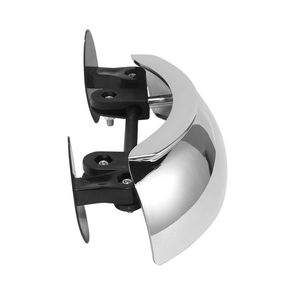 Clear Parabolic Windshield Wide Angle Mirror 180 Degree Wide Angle HD Convex Mirror Sport Bike