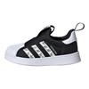 adidas Оригинальные Superstar 360 Удобные Прочные Низкие Кроссовки для Ходьбы Детская Обувь Черно-Белые JH6499