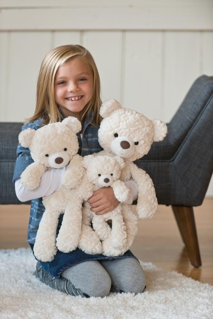 Lulujo Мэри Мейер Патти Кремовый медведь L 53372