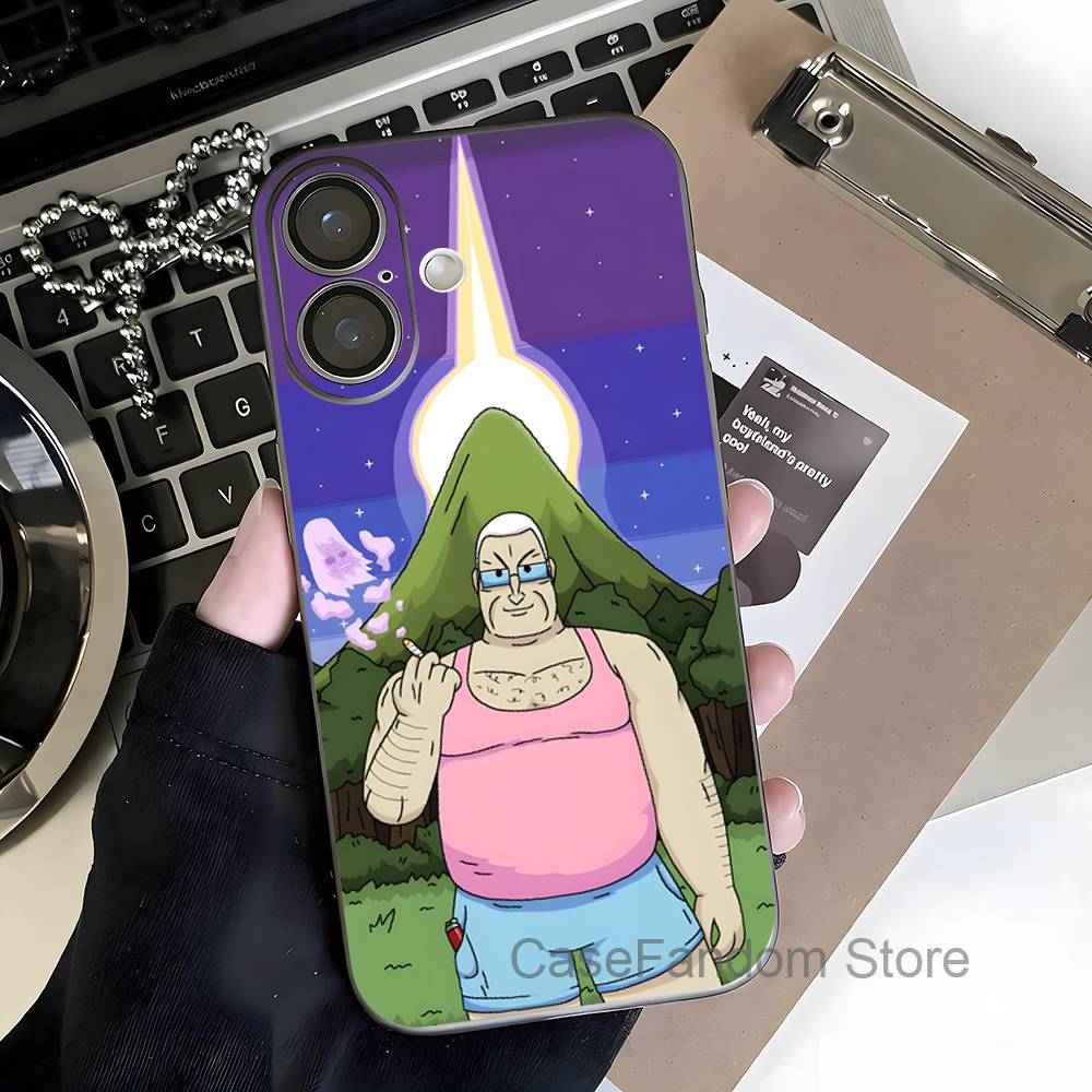 Sassy The S-Sasquatch Transparent gray Phone Case For iPhone 17,16,15,14,13,12,11,Pro,Max,Plus Magnetic Wireless Charging