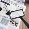 Компактная лупа высокой четкости 10-кратное увеличение Лупа Увеличительное стекло Чтение