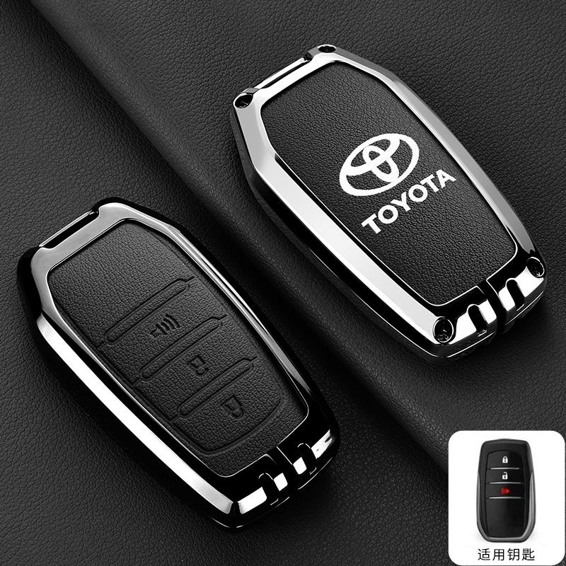 XBWF1 For Toyota Tacoma Fortuner Corolla Venza Grand Highlander RAV4 XSE Prime Land Cruiser Hilux 3/4Button New Car Key Case Cover Bag