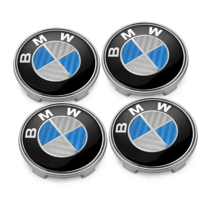 -68mm Car Wheel Tire Rim Center Hub Covers Caps for X1 X3 X5 X6 F30 F20 F10 G30 E36 E46 E53 E90 E60 E61 E93 E87 Accessories